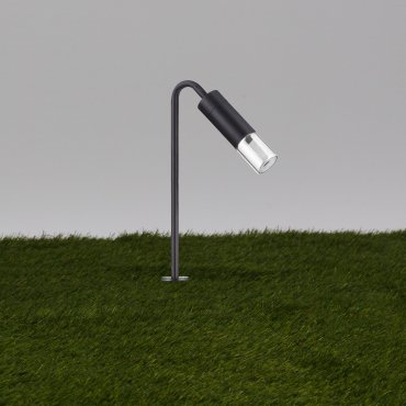 Nova Luce Aether - Gartenpfosten auf Erdspieß - 17 x 51 cm - 5W LED incl. - IP65 - dunkel anthrazit