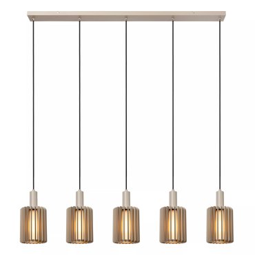 Lucide Lambres - Hängeleuchte - 164 x 15 x 164 cm - taupe