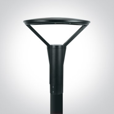 ONE Light LED Parkleuchte - Sockelleuchte - Ø 45 x 53 cm - 75W LED inkl. - IP66 - schwarz - warmweiß bis weiß (2700K-4000K)