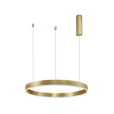 Nova Luce Motif - Pendelleuchte - Ø 60 x 120 cm - 40W dimmbare LED inkl - Messing gold