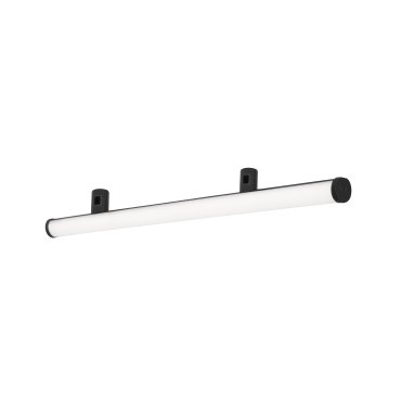 Nova Luce Zeon - Lichtpunkt Magnetschienensystem - 75,5 x 10 cm - 20W LED inkl. - Sand schwarz