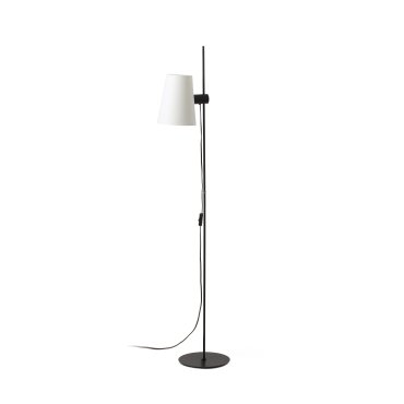 Faro Lupe - Stehleuchte - 150 cm - beige und schwarz