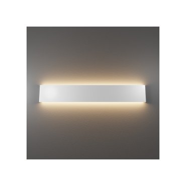 Amarcords Dana 60 BI - Wandanbauleuchte - 60 x 15 x 2,8 cm - 24W LED inkl. - weiß