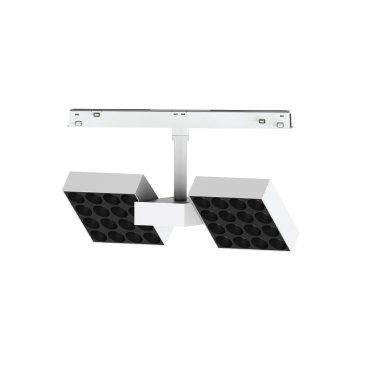 VK Lighting Eiva - magnetisches Schienensystem - Schienenstrahler - 21,4 x 7,8 x 2,4 cm - 20W LED inkl. - DALI dimmbar - weiß