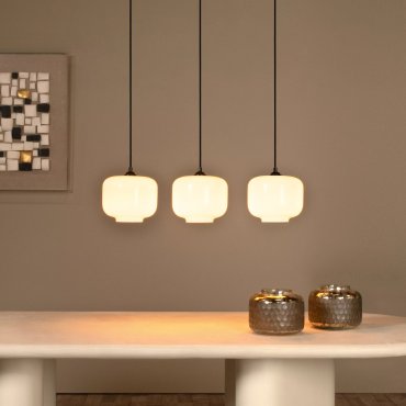 Lucide Medine - Hängeleuchte - 90 x 25 x 159,7 cm - weiß