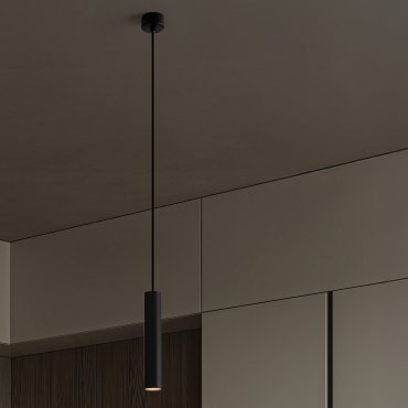 Nova Luce Mor - Pendelleuchte - Ø 4 x 200 cm - schwarz