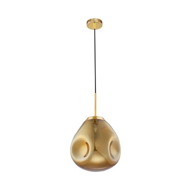 Nova Luce Lava - Hängeleuchte - Ø 25 x 120 cm - gold