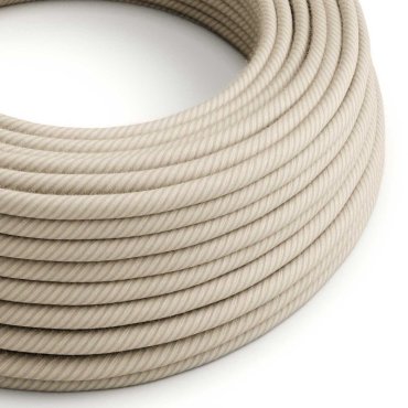 Creative Cables - Textilkabel - pro 100 cm - Baumwolle und Leinen