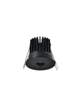 Nova Luce Ono - Einbaustrahler - Ø 62 mm, Ø 50 mm Einbaugröße - inkl. 8W LED - schwarz