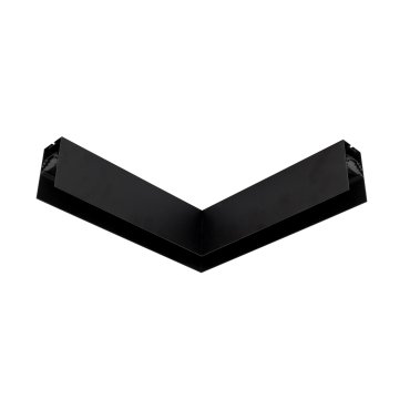 Nova Luce Q-Connector für magnetisches Aufputz-/Hängeprofil - 30 x 30 x 7,5 cm - schwarz