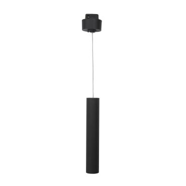Nova Luce Jazz - Hängeleuchte für Magnetprofilsystem - Ø 3 x 150 cm - 10W LED inkl. - schwarz - weiße Lichtfarbe