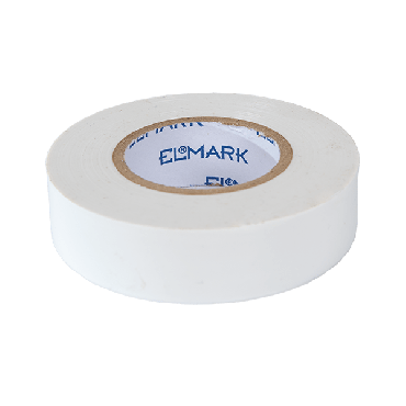 Elmark PVC-Isolierband 19mm - 20 Meter Länge - weiß