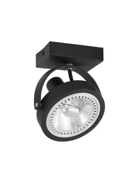 Nova Luce Thomas - Aufbaustrahler - 6 x 19 x 14,5 cm - schwarz