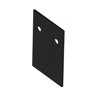 Nova Luce - 2 Endkappen für Profil - schwarz
