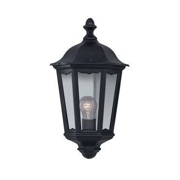 Searchlight Alex - Außenwandleuchte - 26 x 43 cm - IP44 - schwarz