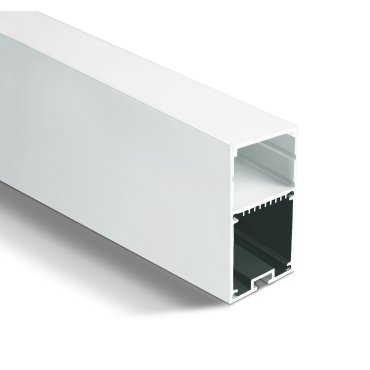 ONE Light Surface/Suspended Wide Profiles - 3,6 x 6,7 cm - 200 cm Länge - weiß