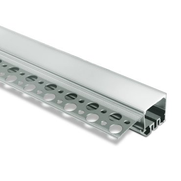 ONE Light Trimless-Einbauprofile - 2,4 x 2 cm - 200 cm Länge - Aluminium
