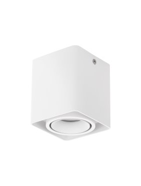 Nova Luce Rende - Aufbaustrahler - 8,5 x 8,5 x 10 cm - weiß