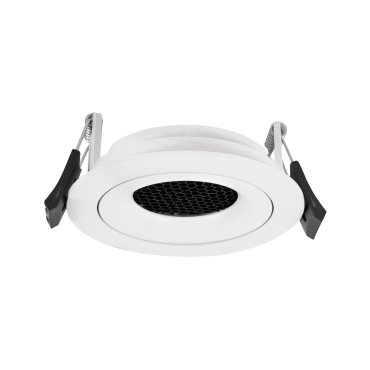 Nova Luce Cadmo - Einbaustrahler - Ø 90 mm, Ø 82 mm Einbaumaß - weiß