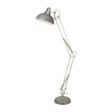 Searchlight Goliath - Stehlampe - 30 x 170 cm - Chrom und Grau