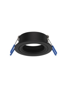 Nova Luce Hap - Einbaustrahler - Ø 70 mm, Einbaugröße Ø 60 mm - schwarz