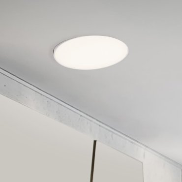 Nova Luce Perfect Profile Trimless - Einbaustrahler - Ø 640 mm, 670 mm Einbaumaß - 40W dimmbare LED inkl. - 3000K - weiß