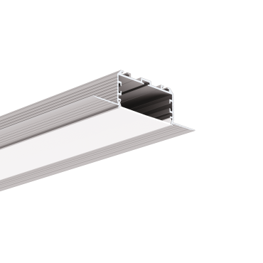 Klus Kozel-50 - LED-Einbauprofil - 4,55cm Fensterbreite - Aluminium