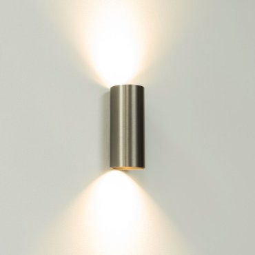 Artdelight Roulo2 - Wandleuchte - Ø 6,5 x 15,4 cm - hellbronze