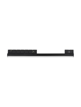 Nova Luce Breda - Stromschienenleuchte - 5,5 x 2,2 x 50 cm - 10W LED inkl. - warmweiße Lichtfarbe - schwarz