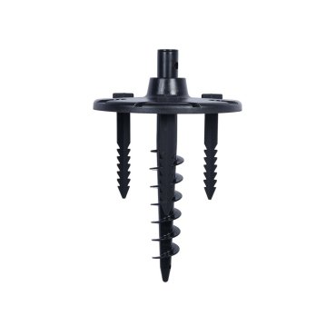 Lutec London - Spezialschirm für unbefestigte Flächen - Ø 28 x 45 cm - schwarz