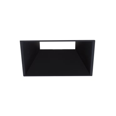 Nova Luce - quadratischer Innenrahmen - 75 x 75 mm - schwarz