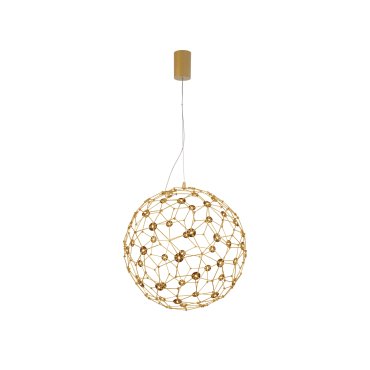 Nova Luce Sole - Hängeleuchte - Ø 40 x 250 cm - 21,6W LED inkl. - gold
