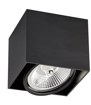 Zuma Line Box 1 - Deckenleuchte - 13,5 x 13,5 cm - schwarz