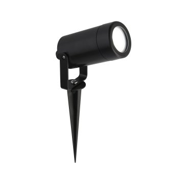 Searchlight Outdoor - Bodenstrahler auf Erdspieß - 32 x 25 cm - IP44 - schwarz