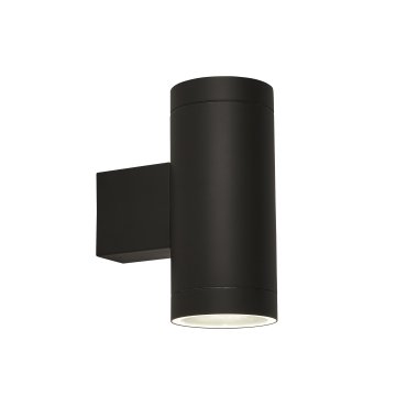 Searchlight Highbridge - Außenwandleuchte mit Tag-/Nachtsensor - 9 x 20,2 cm - IP44 - schwarz