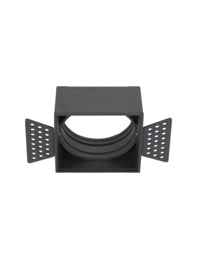 Nova Luce Wall Washer - Einbaustrahler für LED-Modul - 7,4 x 7,4 cm - schwarz