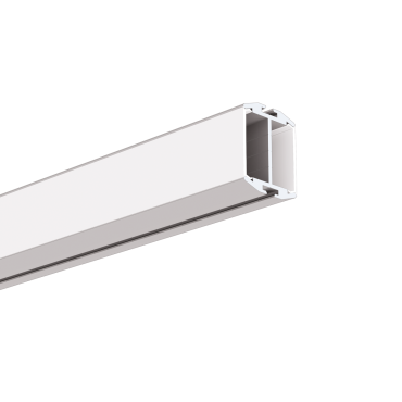 Klus Giza-duo-ll - LED-Profil - 2,35 x 2,9 cm - silber eloxiert