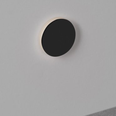 Nova Luce Compo - Wandeinbauleuchte - Ø 5 x 9 cm - 1W LED inkl. - IP67 - Sand schwarz