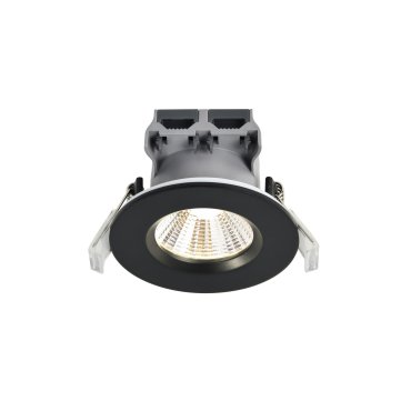 Nordlux Fremont 3-Kit - einbauspot - Ø 85 mm, Ø 72 mm einbaumaß - 3 x 4,5W dimmbar LED inkl. - IP65 - schwarz