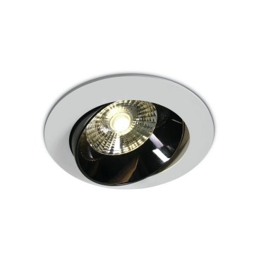 ONE Light Dark Mirror Reflector - Einbaustrahler - Ø 160 mm, Ø 140 mm Einbaumaß - inkl. 20W LED - weiß