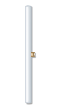 Segula LED Lampe - Design Line - Ø 3 x 50 cm - S14d - 8W dimmbar - 1900K - Milchglas