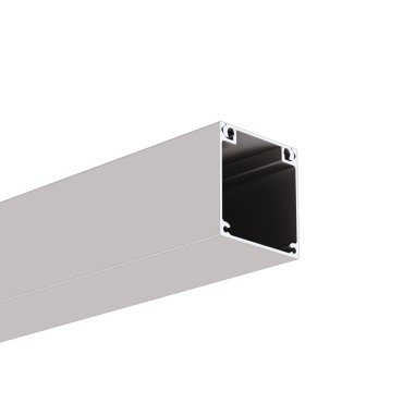 KLUS Nibo - LED-Profil - 4,99 x 5,2 cm - 200 cm Länge - silber eloxiert