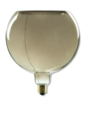 Segula LED-Lampe - Floating Line - Ø 20 x 18,5 cm - E27 - 6W dimmbar - 1900K - geräuchert