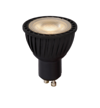 Lucide LED-Strahler - Tag- und Nachtsensor - Ø 5 x 5,5 cm - GU10 - 5W - 2700K - schwarz