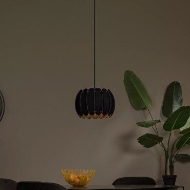 Lucide Spencer - Hängeleuchte - Ø 30 x 149,5 cm - schwarz