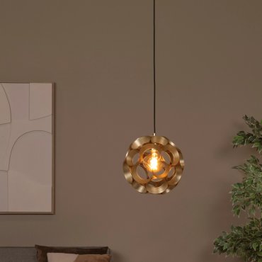 Lucide Hannelore - Hängeleuchte - Ø 30 x 163 cm - gold