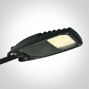 ONE Light Street Lighting - Straßenlampe - 40 x 19 x 7,4 cm - 50W LED inkl. - IP66 - schwarz - warmweiße Lichtfarbe