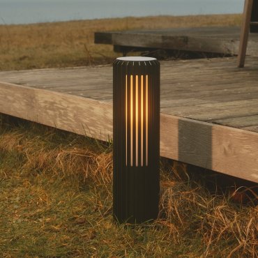 Nordlux Aludra 45 N - Gartenleuchte - Ø 12,4 x 45,4 cm - IP44 - schwarz
