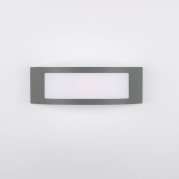Nova Luce Zenith - Außenwandleuchte - 30,3 x 10 x 9 cm - IP44 - dunkelgrau