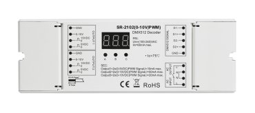 DMX-Steuerung auf 0-10V/PWM-Signal